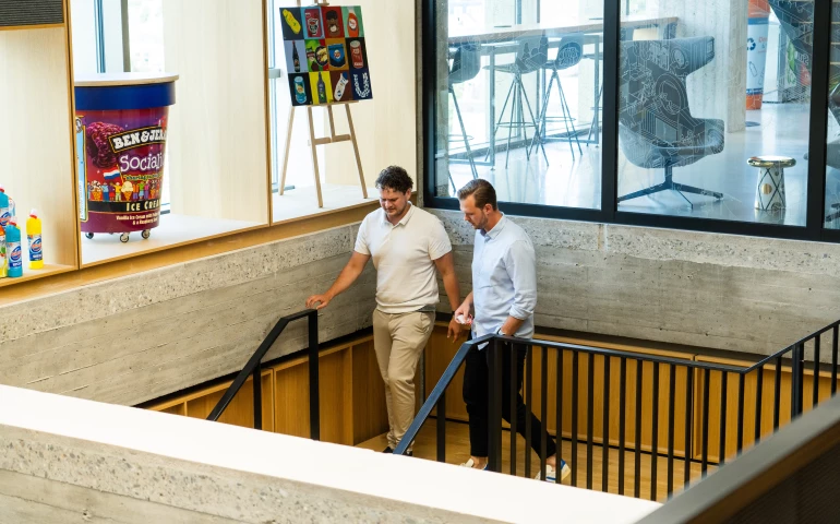 Klein team, grote klanten